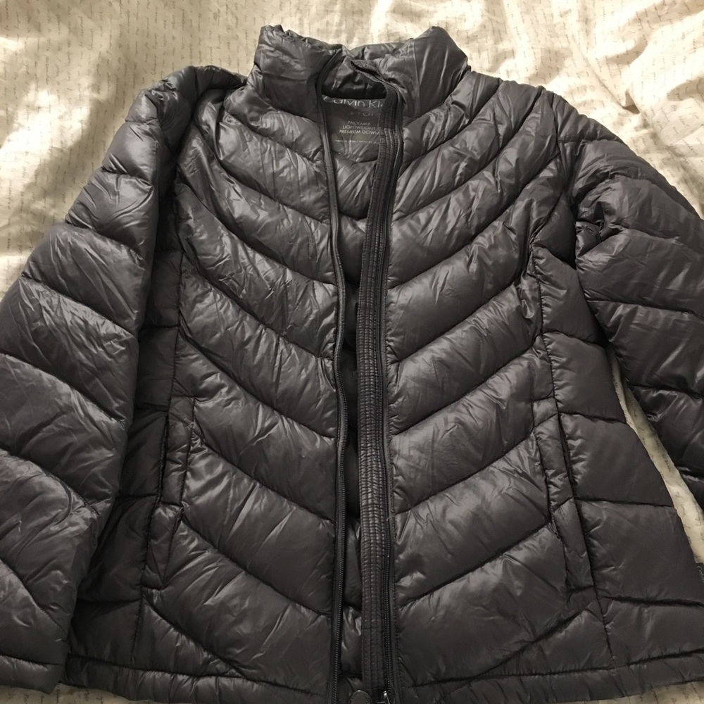 Calvin Klein Grey Down Winter jacket $15